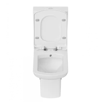 LARA kombi WC misa s bidetovou sprškou, rimless, biela