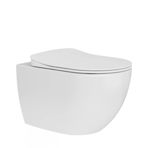 FREE závesné WC, rimless, biela
