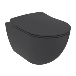 FREE závesné WC, rimless, antracit