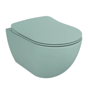 FREE závesné WC, rimless, nílska zelená