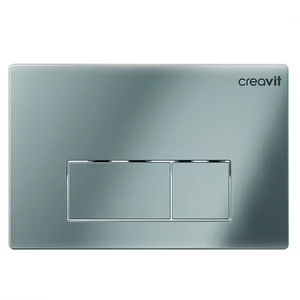 Creavit ovládacie tlačidlo - chróm