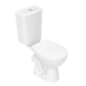PITTA kombi WC- set s bidetovou sprškou, zadný odpad, biela
