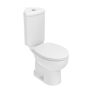 SEDEF kombi WC- set do rohu s bidetovou sprškou, spodný odpad, biela
