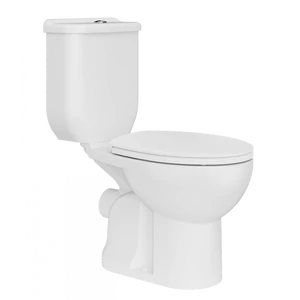 SEDEF kombi WC- set s bidetovou sprškou, zadný odpad, biela