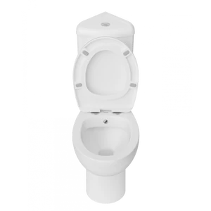 SEDEF kombi WC- set do rohu s bidetovou sprškou, zadný odpad, biela