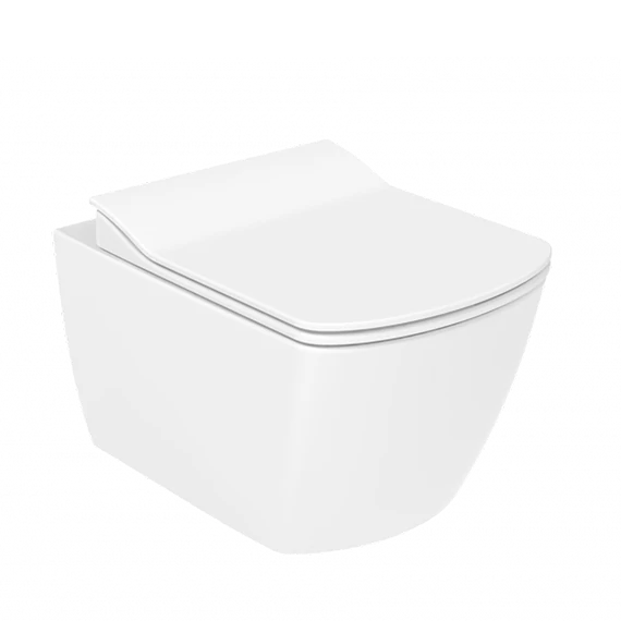 ELEGANT závesné WC, rimless, biela