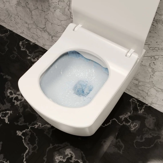 ELEGANT závesné WC, rimless, biela