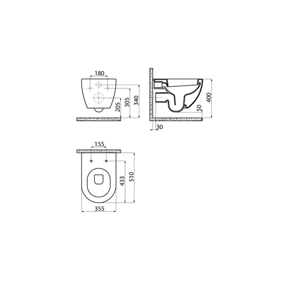 FREE  WC + Bidet 2V1