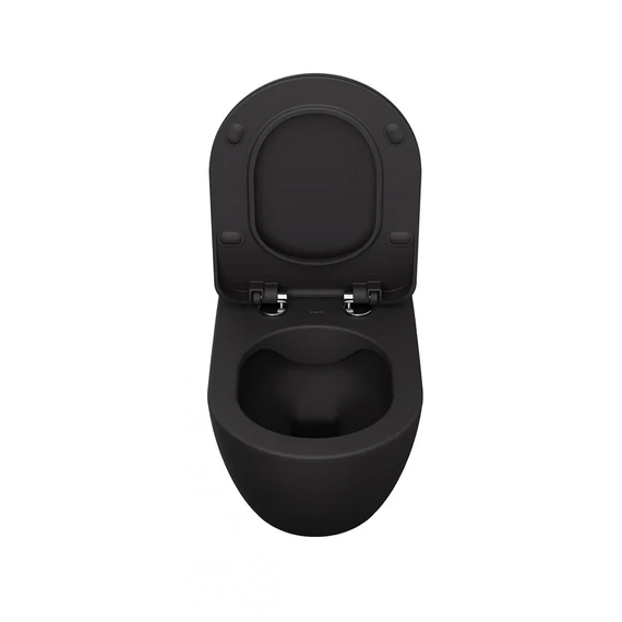 FREE závesné WC, rimless, antracit