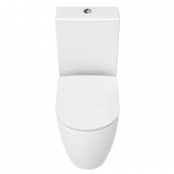 FREE kombi WC- set, rimless, biela