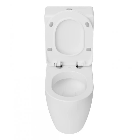 FREE kombi WC- set, rimless, biela