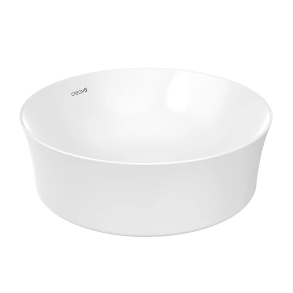 FIORE keramické umývadlo na dosku Ø40 cm, biela