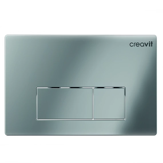 Creavit ovládacie tlačidlo - chróm