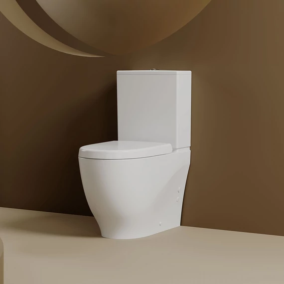 MARE kombi WC-set s bidetovou sprškou, rimless, biela