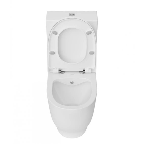 MARE kombi WC-set s bidetovou sprškou, rimless, biela