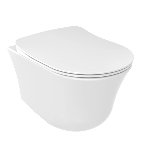 NORA závesné WC, vortex, biela