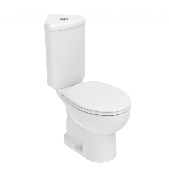 SEDEF kombi WC- set do rohu s bidetovou sprškou, spodný odpad, biela