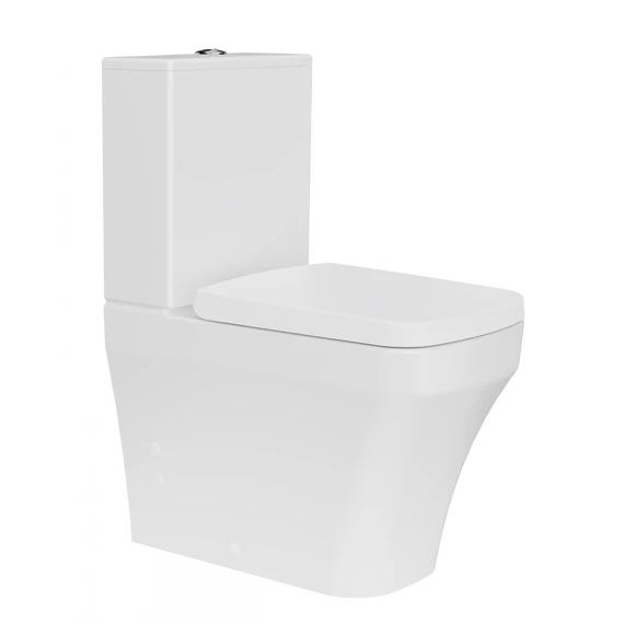 SOLO kombi WC-set s bidetovou sprškou, rimless, biela