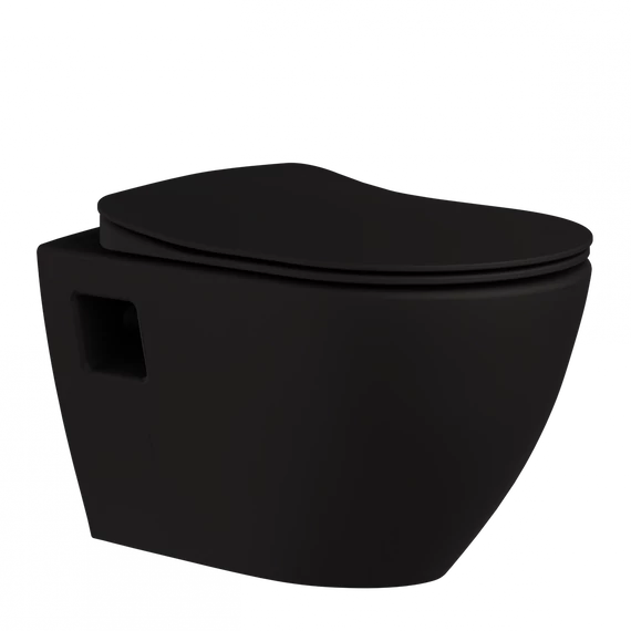TERRA  WC + Bidet 2V1 - čierna mat