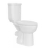 HANDICAPPED kombi WC- set s bidetovou sprškou, zadný odpad, biela