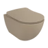 FREE závesné WC, rimless, cappuccino