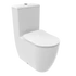 FREE kombi WC- set, rimless, biela
