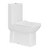 LARA kombi WC-set s bidetovou sprškou, rimless, biela