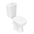 PITTA kombi WC- set s bidetovou sprškou, zadný odpad, biela